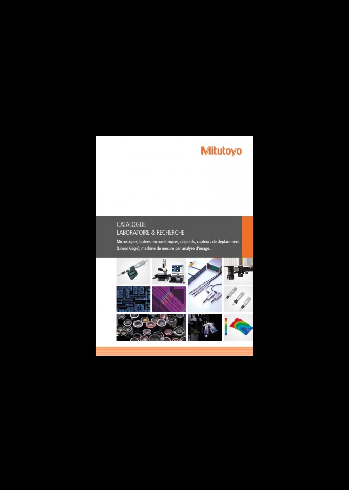 Laboratoire et recherche documentation catalogue Mitutoyo